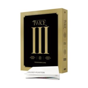 dreamus twice 4th world tour Ⅲ in seoul [dvd] (folded poster)