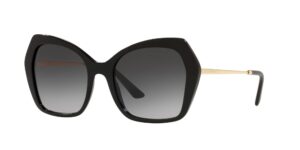 dolce & gabbana dg 4399 black/grey shaded 56/20/145 women sunglasses