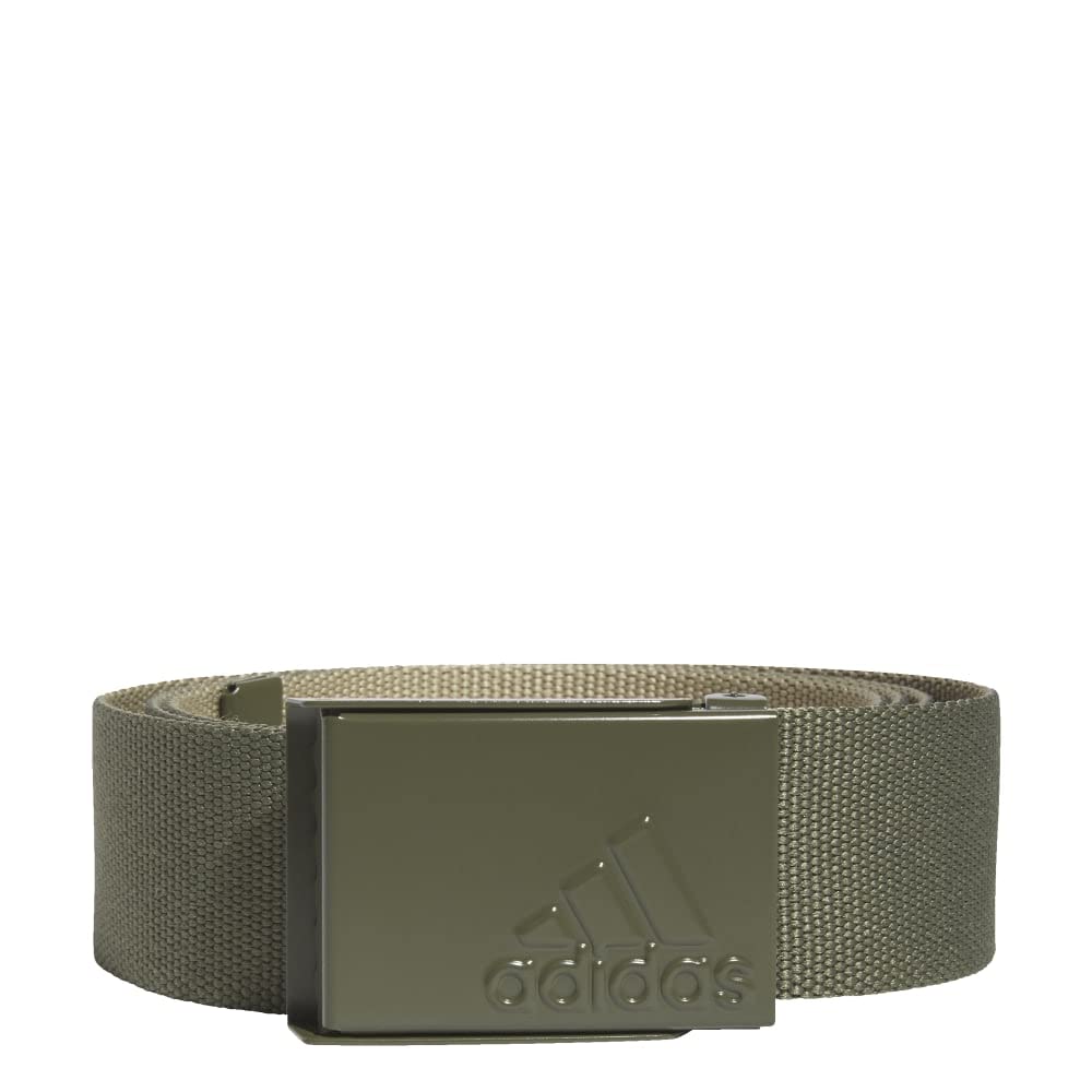 adidas Reversible Web Belt, Olive Strata/Hemp, OSFM