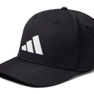 adidas Tour Snapback Golf Hat, Black, One Size