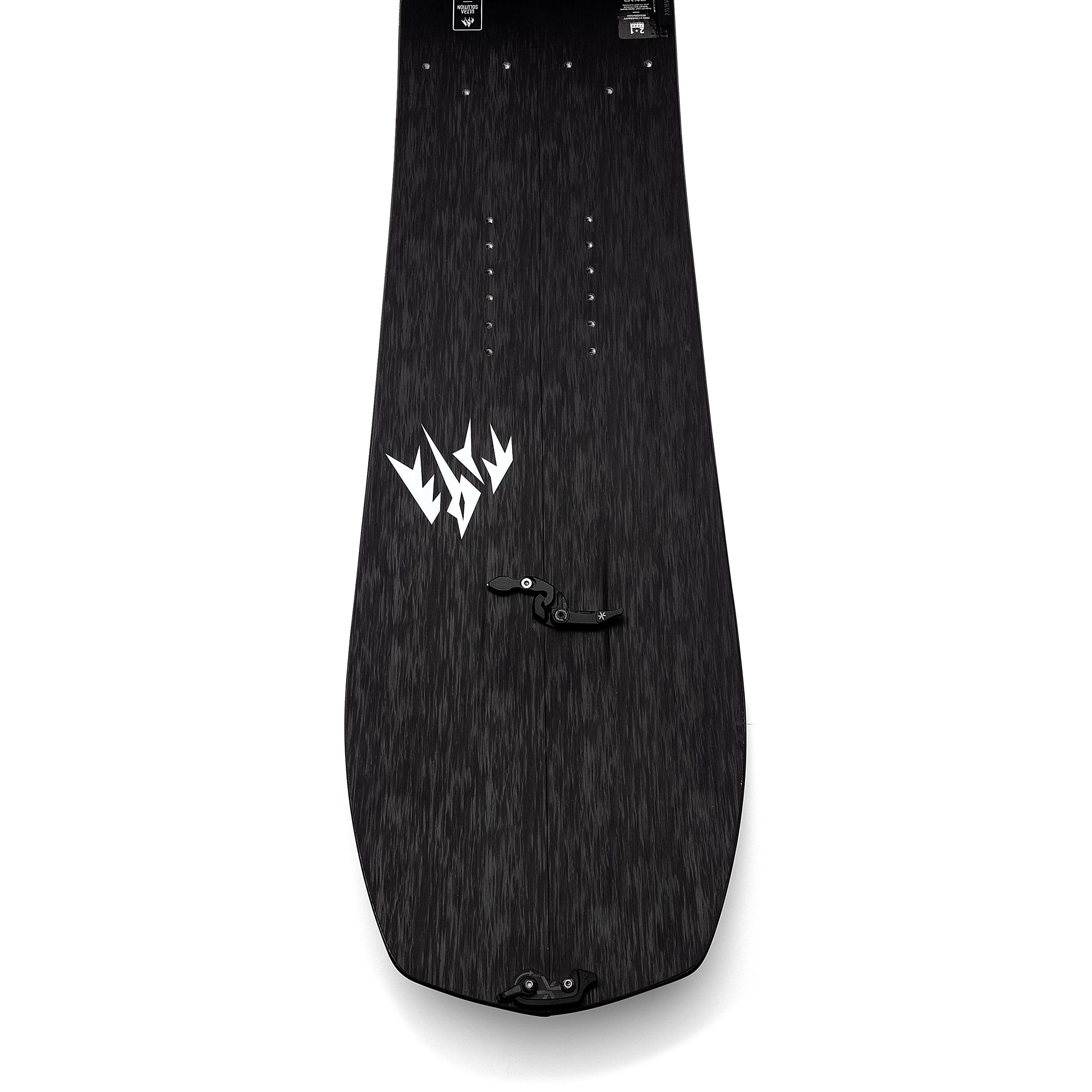 JONES Snowboards Ultra Solution Splitboard, Directional Freeride, Directional Freeride, Karakoram Ultra Clips 3C with Tip Lock, 161cm