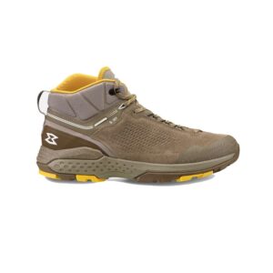 Garmont Men's Groove Mid G-Dry Hiking Shoe, Taupe/Yellow, 12