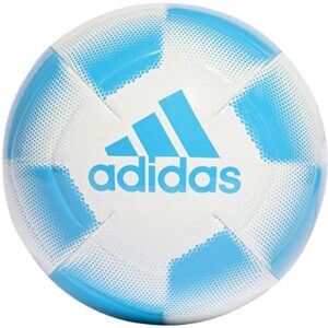 adidas unisex-adult epp club ball, white/bold aqua, 5