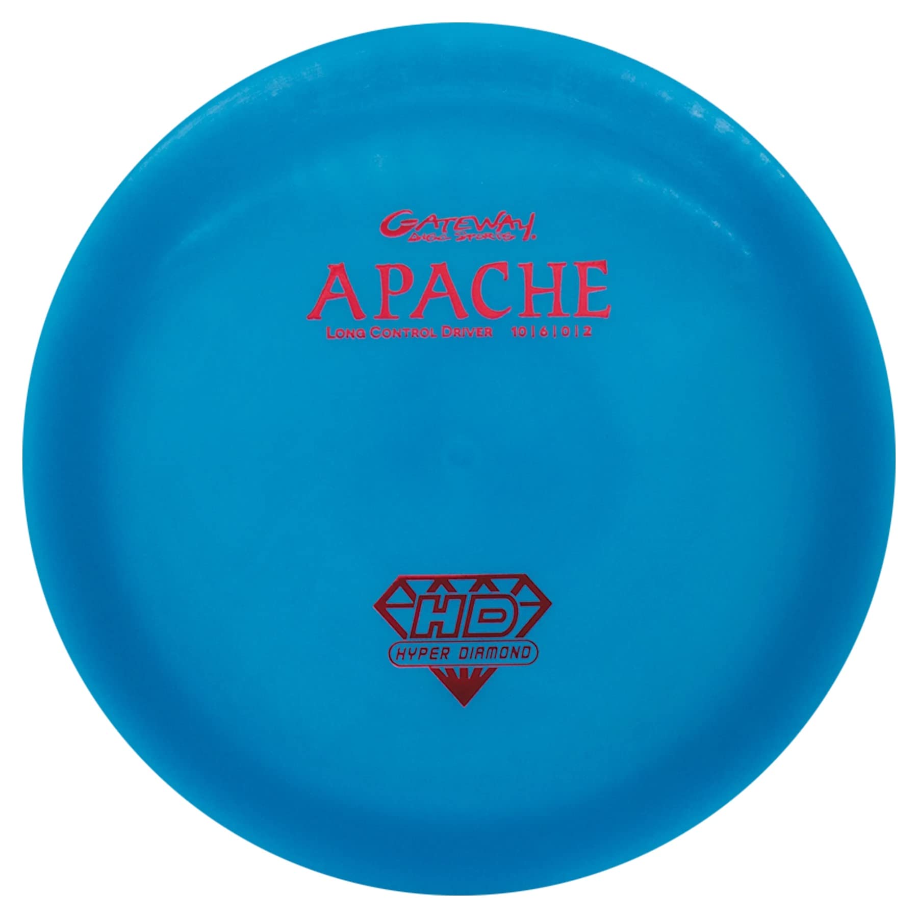 Gateway Disc Sports Hyper-Diamond Apache Fairway Driver Golf Disc [Colors Will Vary] - 173-176g