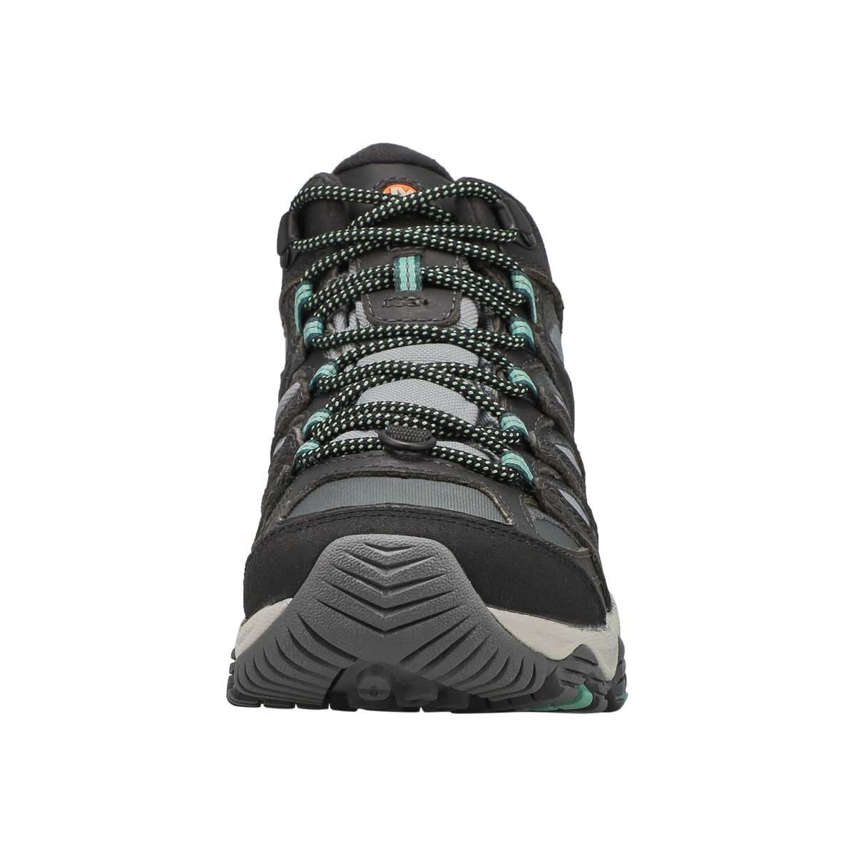 Merrell Women's Moab 3 Thermo Mid Waterproof Lace Up Boot- WIDE Rock/Jade 7.5 Wide US