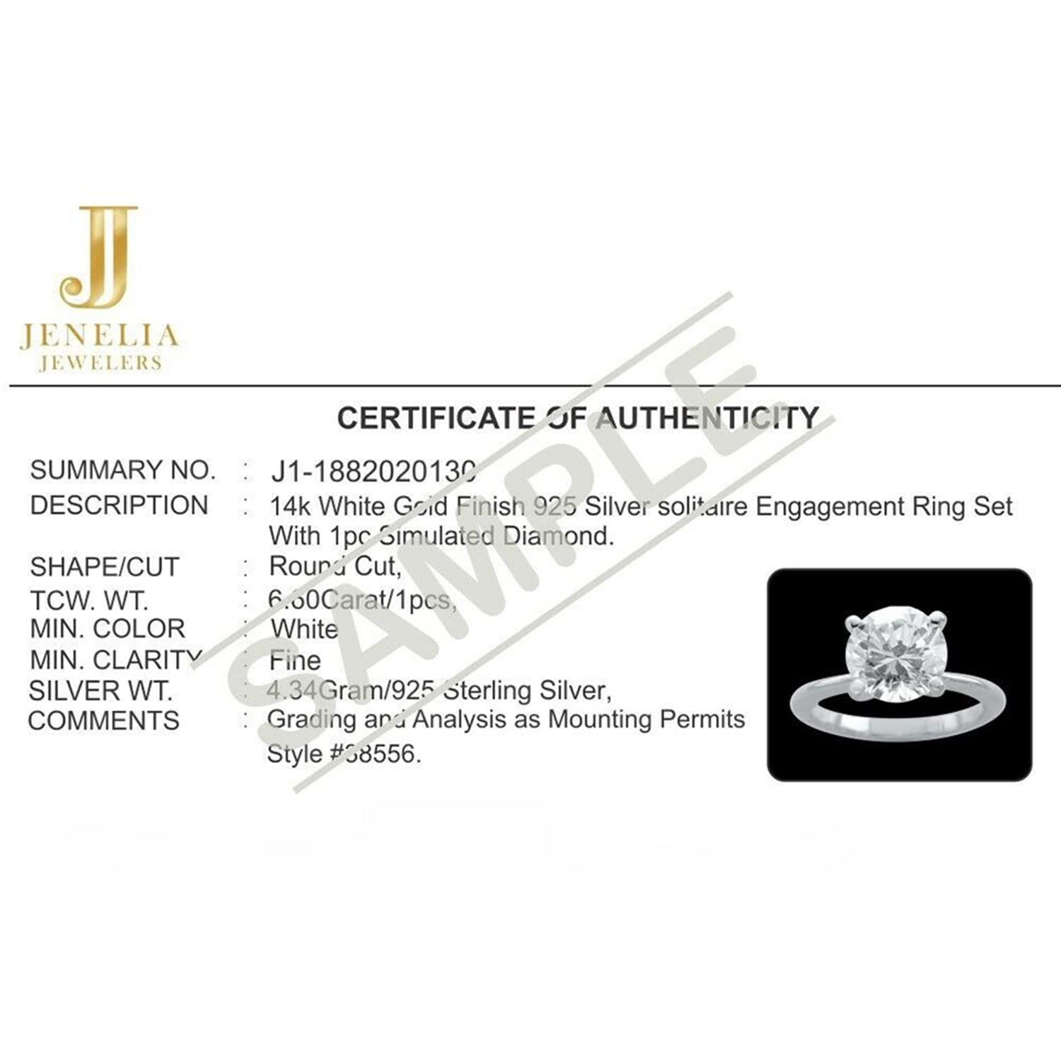 Jenelia Jewelers 0.50 CT. T.W. Wishbone Rings for Women Round Cut Eternity Cubic Zirconia Diamond Vintage Style Art Deco Wedding Band 14KT Gold Plated Solid 925 Sterling Silver (6)