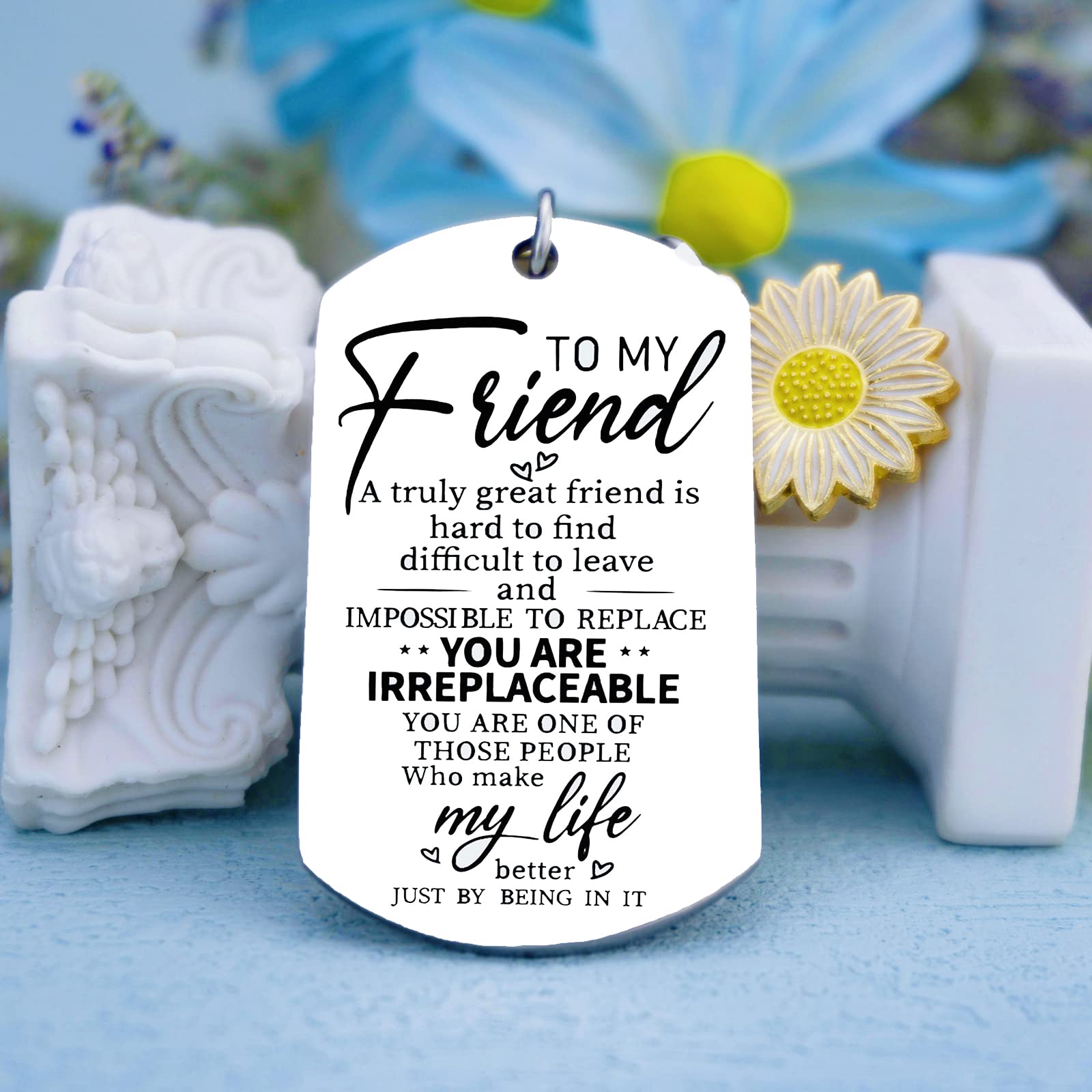 igvean True Friendship Gifts for Women Best Friend keychains Friend Gifts for Her BFF Girls Besties Sister BirthdayGifts for Best Friends Female Stocking Stuffers for Women