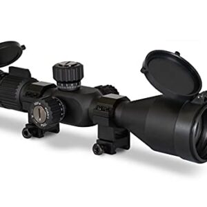 Monstrum G3 3-18x50 FFP Rifle Scope | Monstrum Extended Length Offset Scope Mount | 30 MOA | Bundle