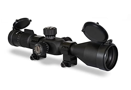 Monstrum G3 3-18x50 FFP Rifle Scope | Monstrum Extended Length Offset Scope Mount | 30 MOA | Bundle