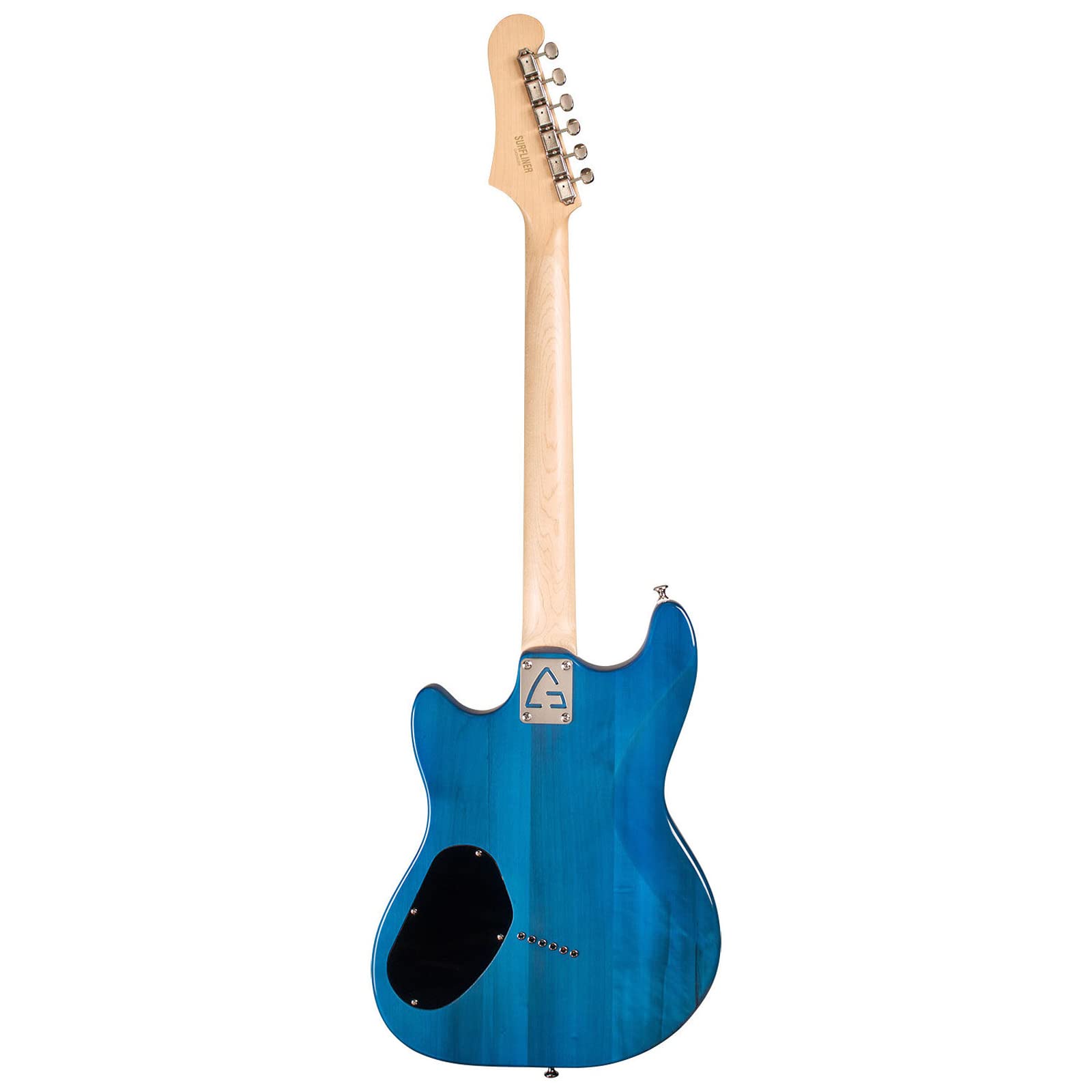 Guild Guitars Surfliner Solid Body Electric Guitar Catalina Blue - Classic Styling with Modern Features, Guild Rocker Pickup Switching System with Master Volume, Tone Control and 3 Switches