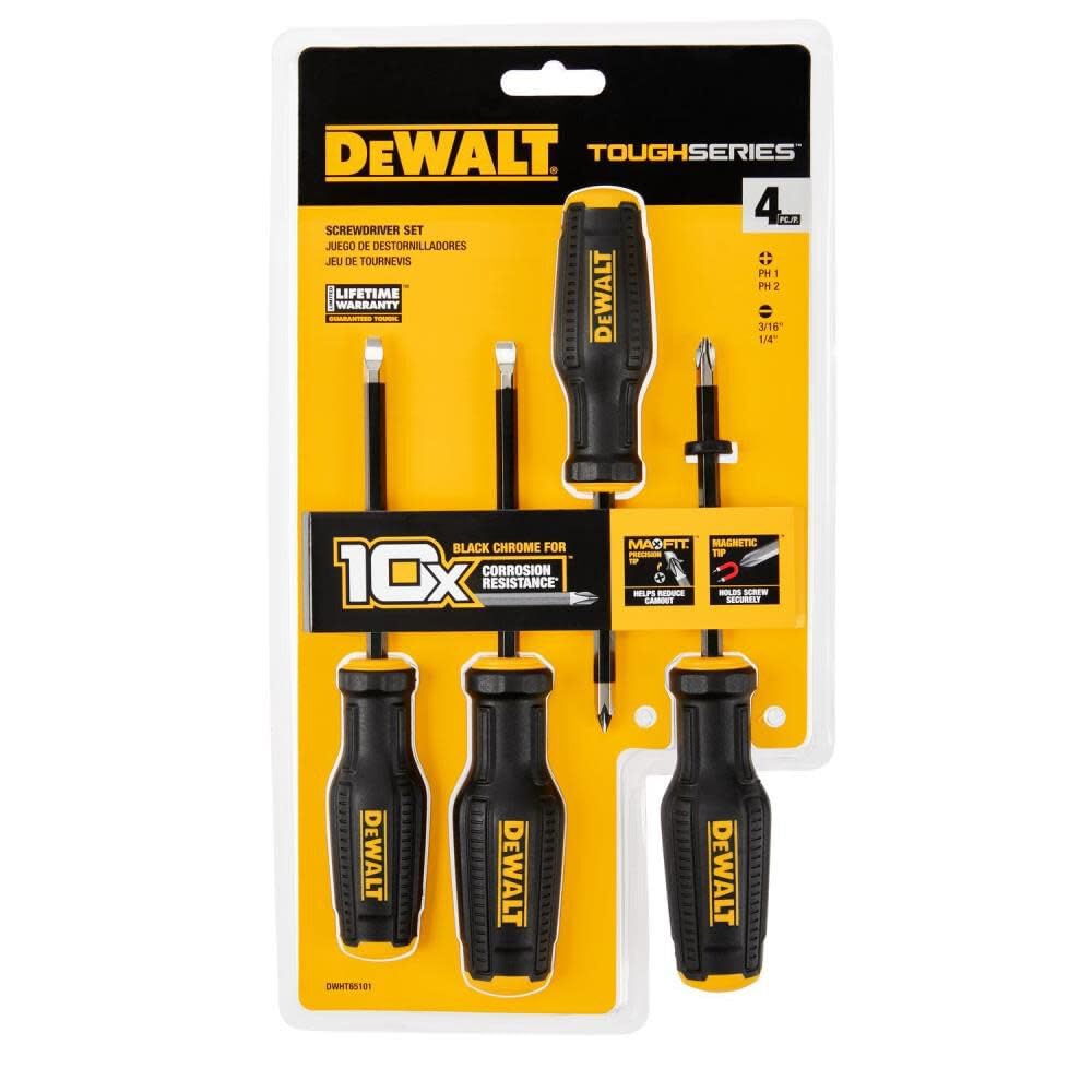 Dewalt Toughseries Screwdriver Set 4Pc