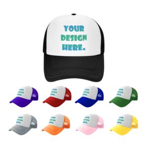 Custom Hat for - Wholesale Price Add Your Own Design/Text/Photos Personalized Baseball Cap Trucker Hat Fishing Caps