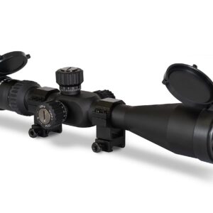 Monstrum G3 4-16x50 FFP Rifle Scope | Monstrum Extended Length Offset Scope Mount | 20 MOA | Bundle