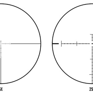 Monstrum G3 5-25x50 FFP Rifle Scope | Monstrum Extended Length Offset Scope Mount | 30 MOA | Bundle