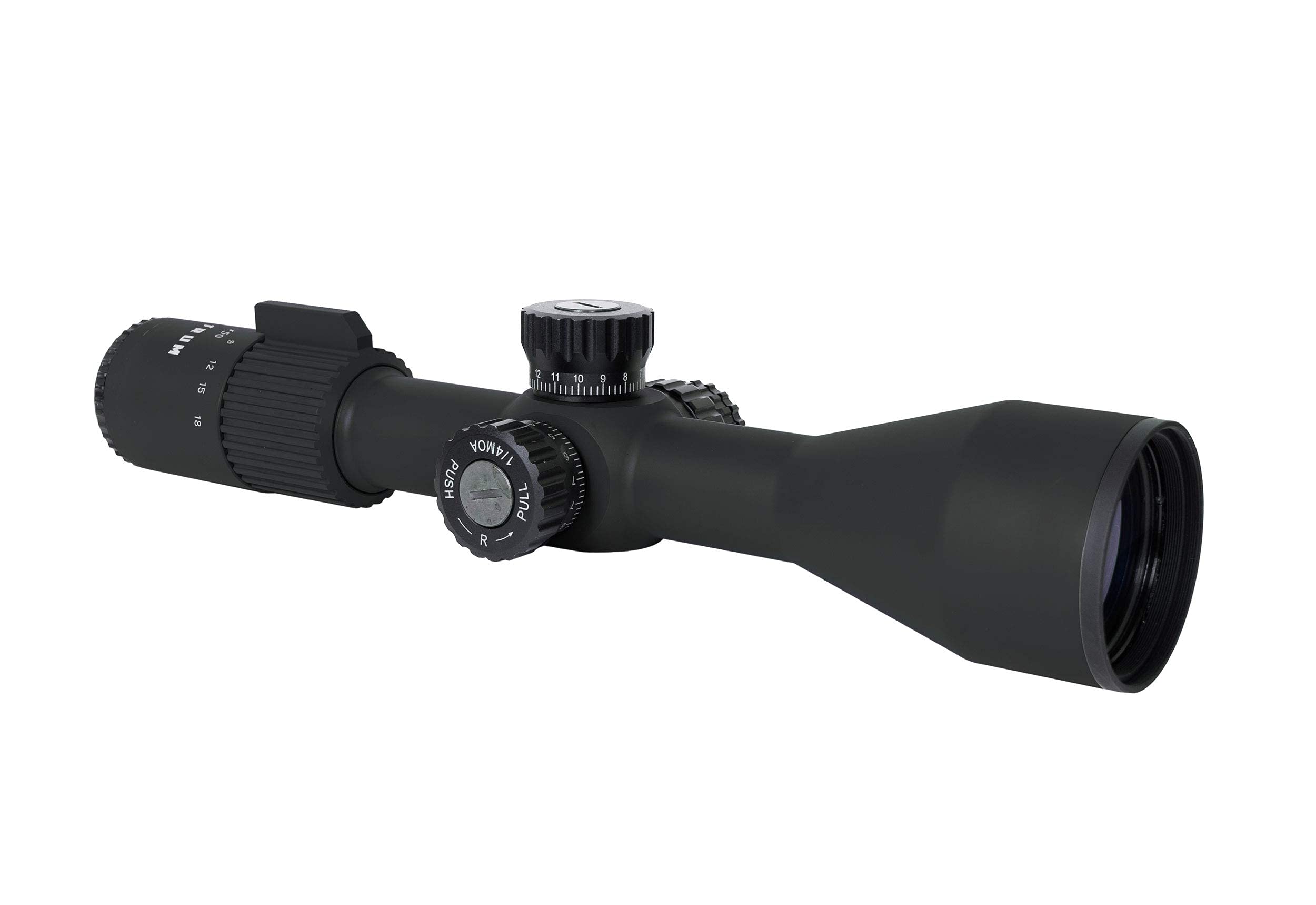 Monstrum G3 3-18x50 FFP Rifle Scope | Monstrum Extended Length Offset Scope Mount | 20 MOA | Bundle