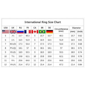 JIAKECHONG Cushion Cut Simulated Diamond Ring for Women Zircon Ring CZ Engagement Ring Wedding Band (Silver, 10)