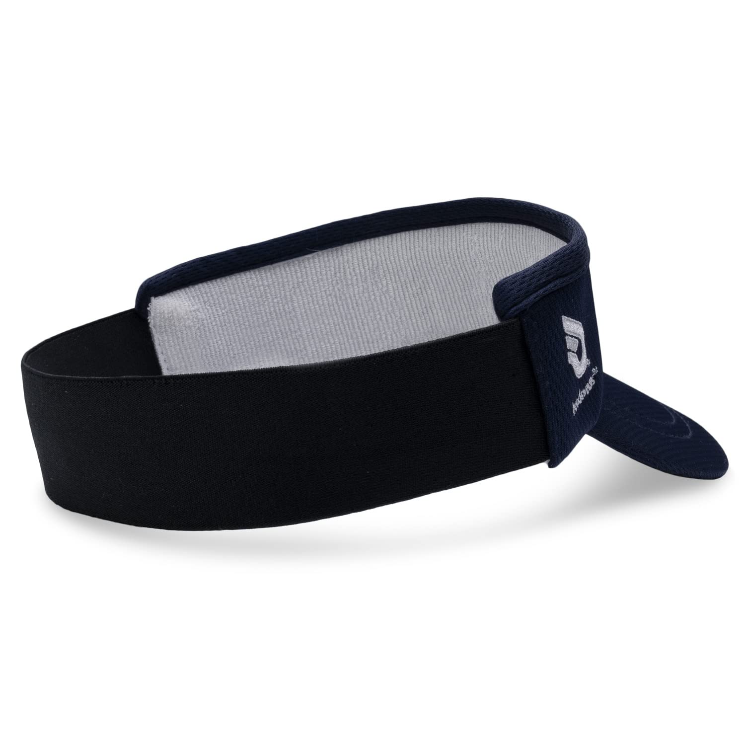 Headsweats unisex adult Lightweight Performance Running Sun Visor, Navy Blue, 1 US