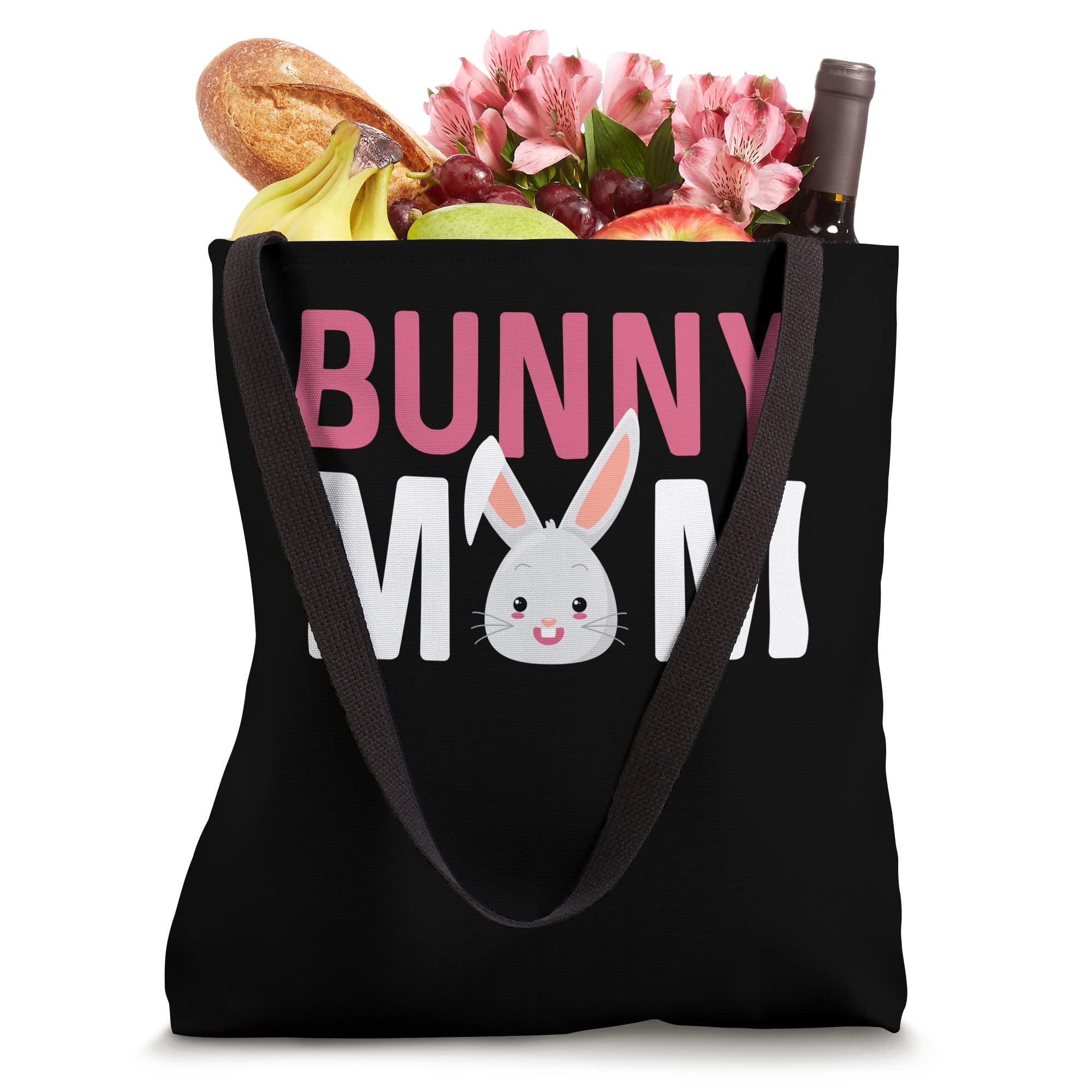 Cool Bunny Rabbit Owner Funny Farm Animal Lover Bunny Mom Tote Bag