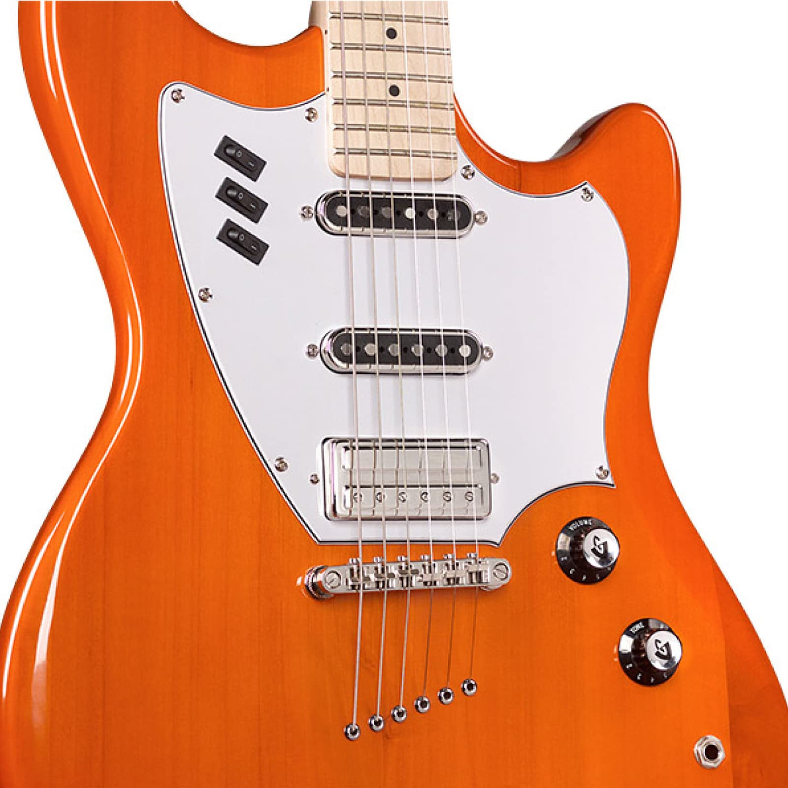 Guild Surfliner Solidbody Electric Guitar - Sunset Orange