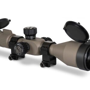 Monstrum G3 3-18x50 FFP Rifle Scope | Flat Dark Earth | Monstrum Extended Length Offset Scope Mount | 20 MOA | Bundle