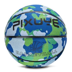 PIXUYE Kids Basketball Size 3 (22"),Youth Basketball Size 5(27.5") for Indoor Outdoor Pool Play Games,Training Basketball for Beginner(Boys&Girls)