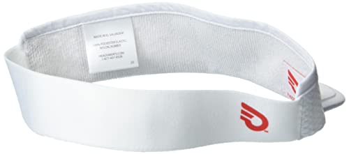 Headsweats Unisex Adult Super Crush Visor (White) Cap, White, 1 US