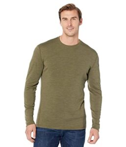 smartwool men's classic thermal merino wool base layer crew (slim fit)