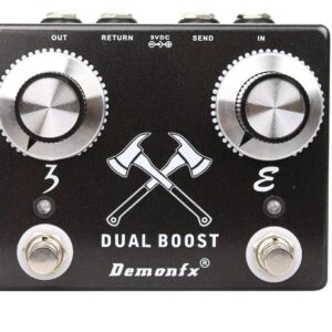 Demonfx Dual Booster with FX Loop Fast US Ship No International Wait Times