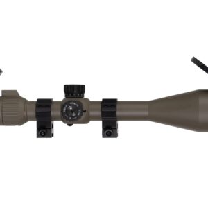 Monstrum G3 6-36x56 FFP Rifle Scope | Flat Dark Earth | Monstrum Extended Length Offset Scope Mount | 20 MOA | Bundle