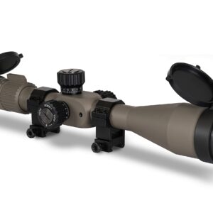 Monstrum G3 5-25x50 FFP Rifle Scope | Flat Dark Earth | Monstrum Extended Length Offset Scope Mount | 20 MOA | Bundle