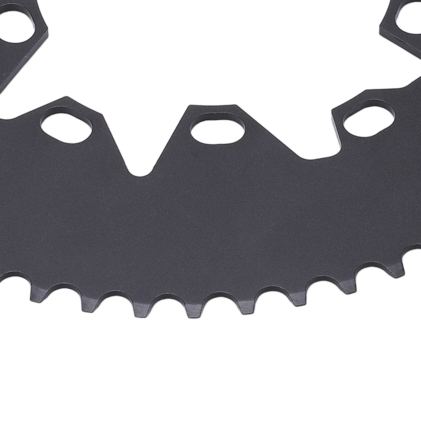 BuyWeek Bicycle Oval Chainring, 56T 110/130 BCD Chainring Bike Oval Disc Chainring Folding Bike Speed Chainring for 7 8 9 10 Speed Bike