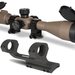 Monstrum G3 6-36x56 FFP Rifle Scope | Flat Dark Earth | Monstrum Extended Length Offset Scope Mount | 20 MOA | Bundle