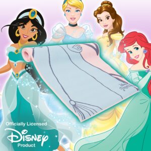 Disney Princess Belle Kids Yoga Mat Non Slip, All Purpose PVC Fitness and Workout Mat for Boys and Girls, Pink, 3 mm