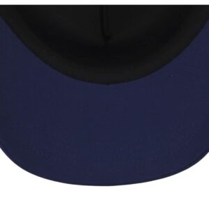 Lids Blank Basic Foam Trucker Adjustable Snapback Hat Navy/Navy