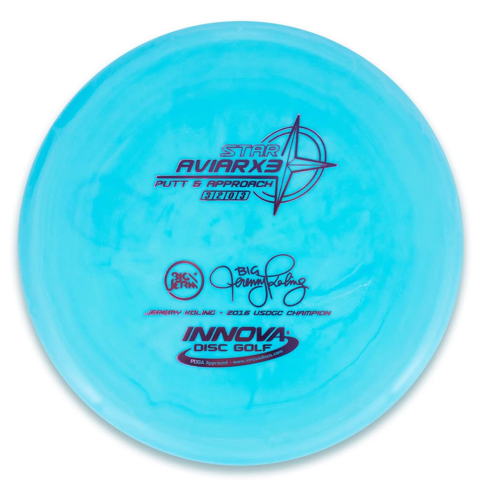 Innova Discs Innova Jeremy Koling 1X Star AviarX3 Putt & Approach Golf Disc [Colors May Vary] - 173-175g