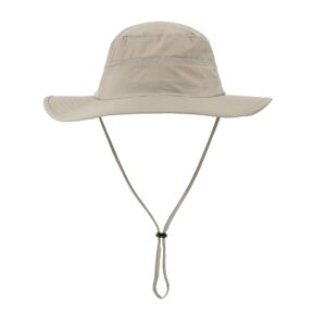 Home Prefer UPF50+ Mens Sun Hat with Neck Flap Wide Brim UV Sun Protection Fishing Hat with Neck Flap Womens Gardening Beach Sand