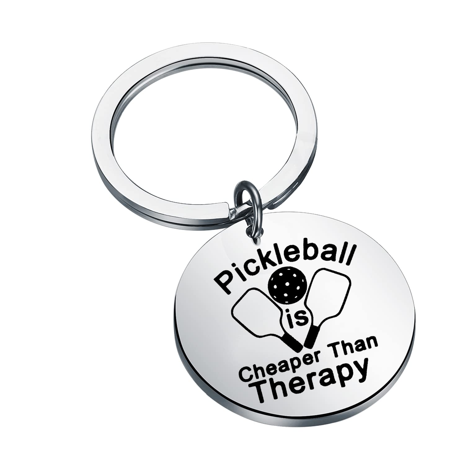 UJIMS Pickleball Lover Keychain Pickleball Player Gift Pickleball Season Gift for Pickleball Coach Team Sport Game Gift (Pickleball Lover Keychain)