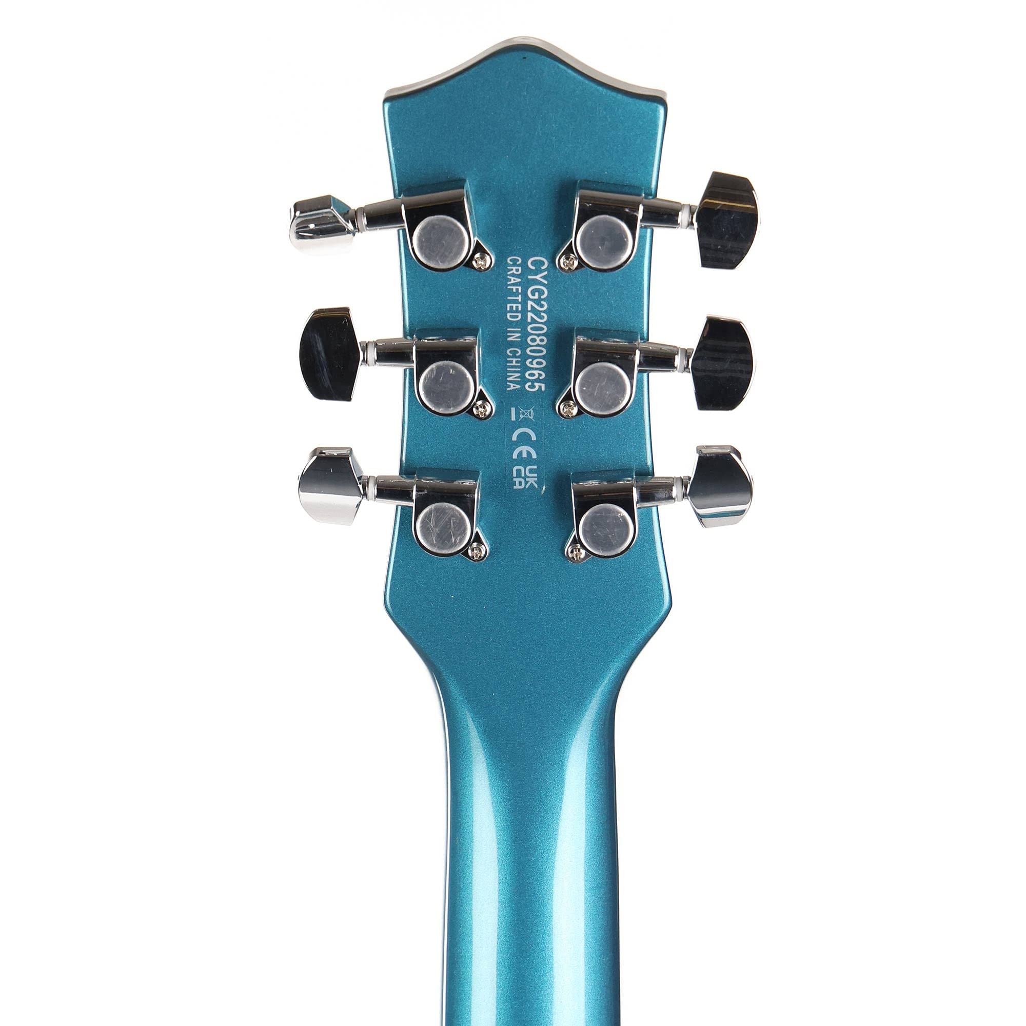 Gretsch G5222 Electromatic Double Jet BT Electric Guitar with V-Stoptail (Ocean Turquoise)