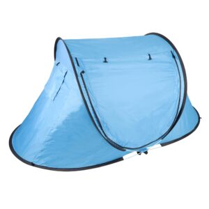 Neature Popup Camping Tent 2 Person Tent - 88 x 50in Ground Space Quick Set Up Outdoor Canopy Tent with 2 Doors