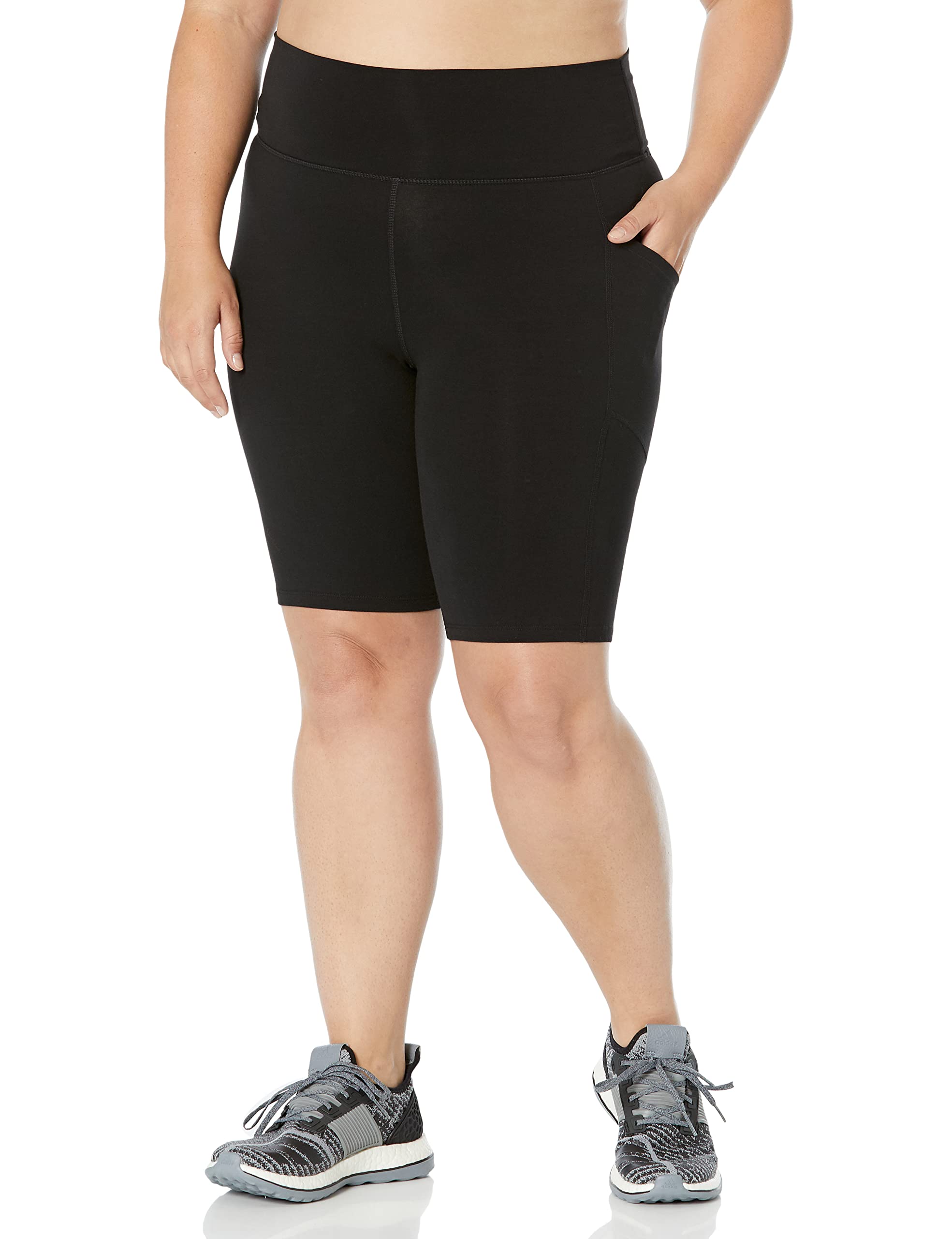 Calvin Klein Performance Women's Active Short,Black,1X