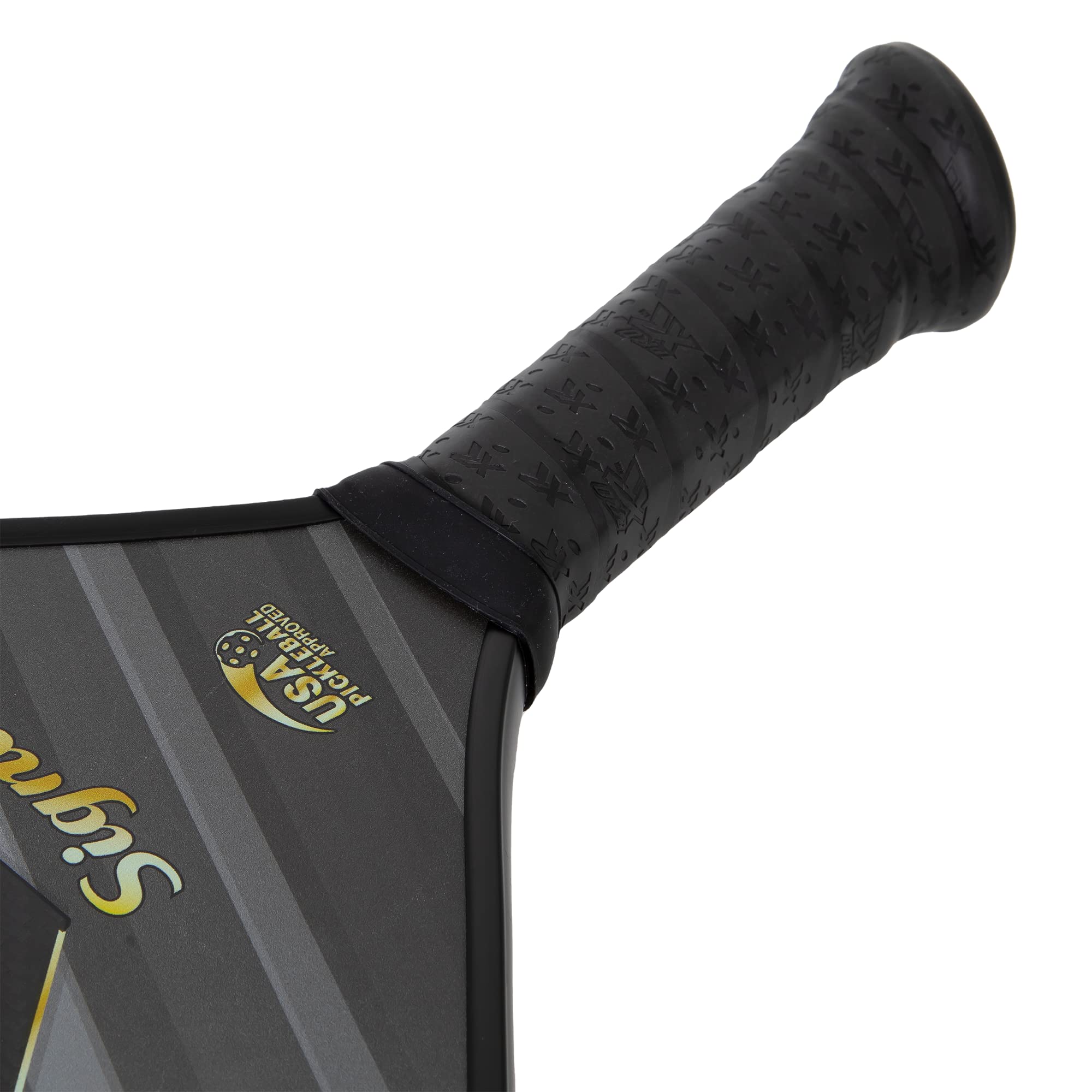 ProXR Pickleball Signature Pickleball Paddle, 16mm Poly Honeycomb Thick Core, 3K Carbon Fiber/Graphite Weave with Grit Finish for Control and Spin, Mid-Weight, Performance-Tac Cushion Grip