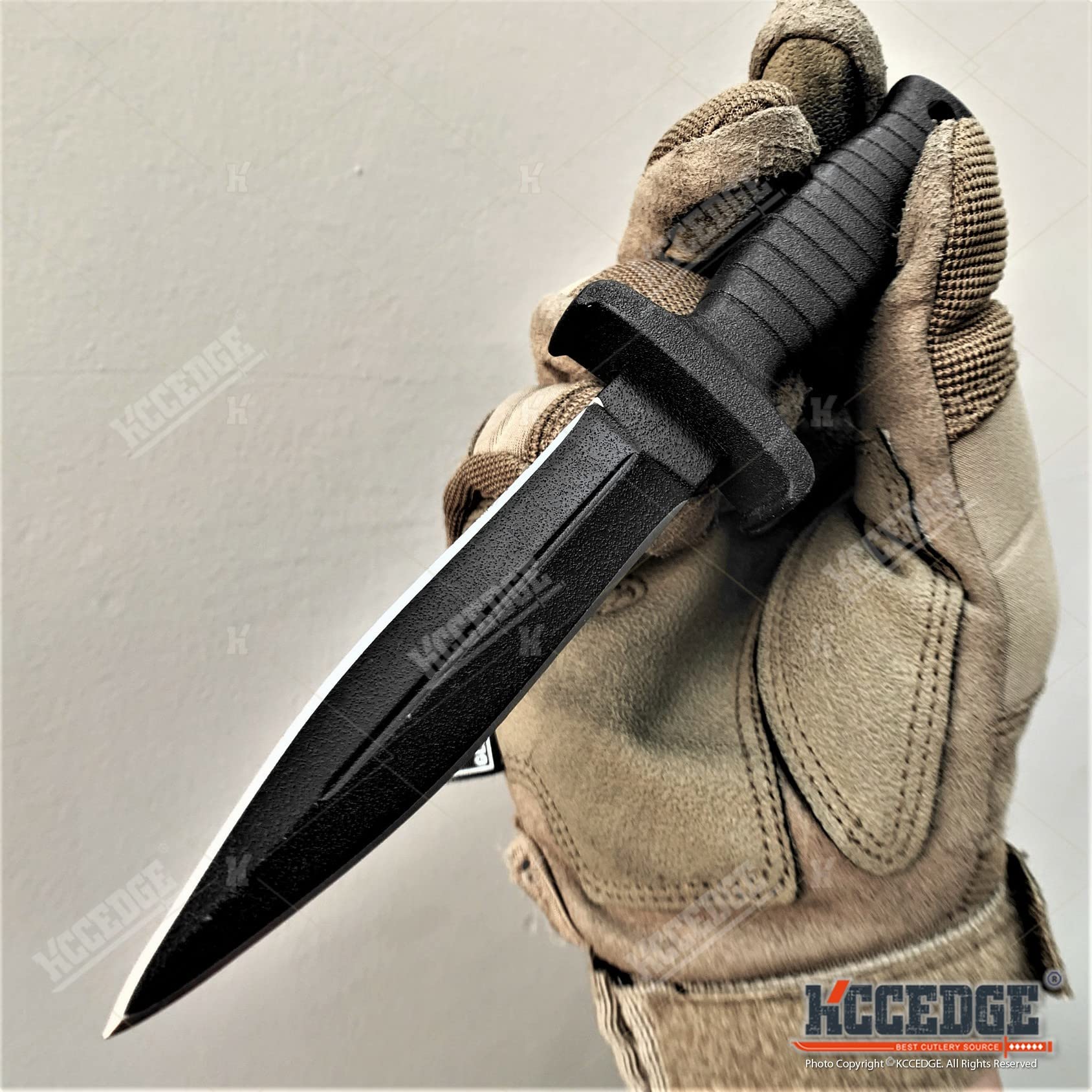 Tactical Knife Hunting Knife Survival Knife 7" Spear Point Blade w/ Fire Starter In Pressure Retention Sheath Fixed Blade Knife Camping Accessories Camping Gear Survival Kit Survival Gear And Equipment Tactical Gear Hunting Gear EDC Knife EDC Gear 81012