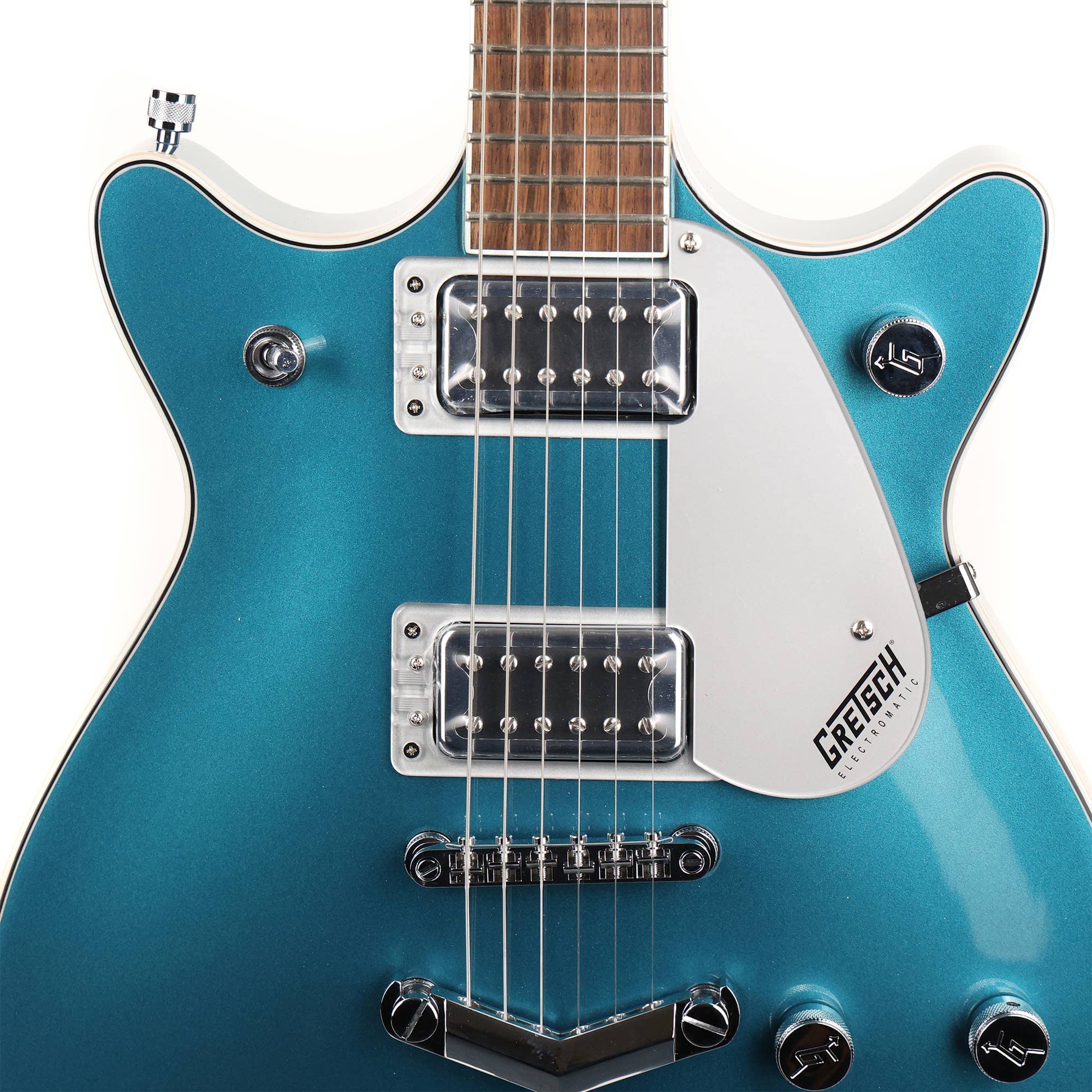 Gretsch G5222 Electromatic Double Jet BT Electric Guitar with V-Stoptail (Ocean Turquoise)