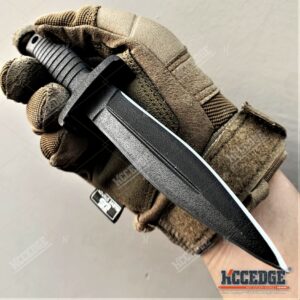 Tactical Knife Hunting Knife Survival Knife 7" Spear Point Blade w/ Fire Starter In Pressure Retention Sheath Fixed Blade Knife Camping Accessories Camping Gear Survival Kit Survival Gear And Equipment Tactical Gear Hunting Gear EDC Knife EDC Gear 81012