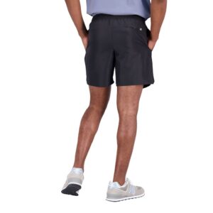 New Balance Men's Essentials Reimagined Woven Short, Black, Small