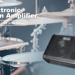 Coolmusic DM80 80W Bluetooth Personal Monitor Amplifier Electric Drum Amplifier Speaker,Keyboard Speaker