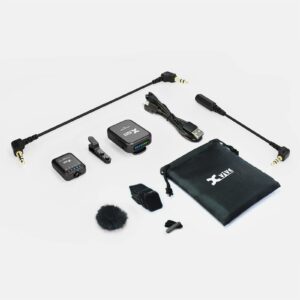 Xvive U6 Wireless Lavalier Microphone System for DSLR Camera,Digital Camera,Smart Phone