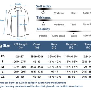 Little Donkey Andy Women's UV Protection Shirt, Breathable Long Sleeve Hiking Shirt, Air-Holes Tech Light Khaki Heather M