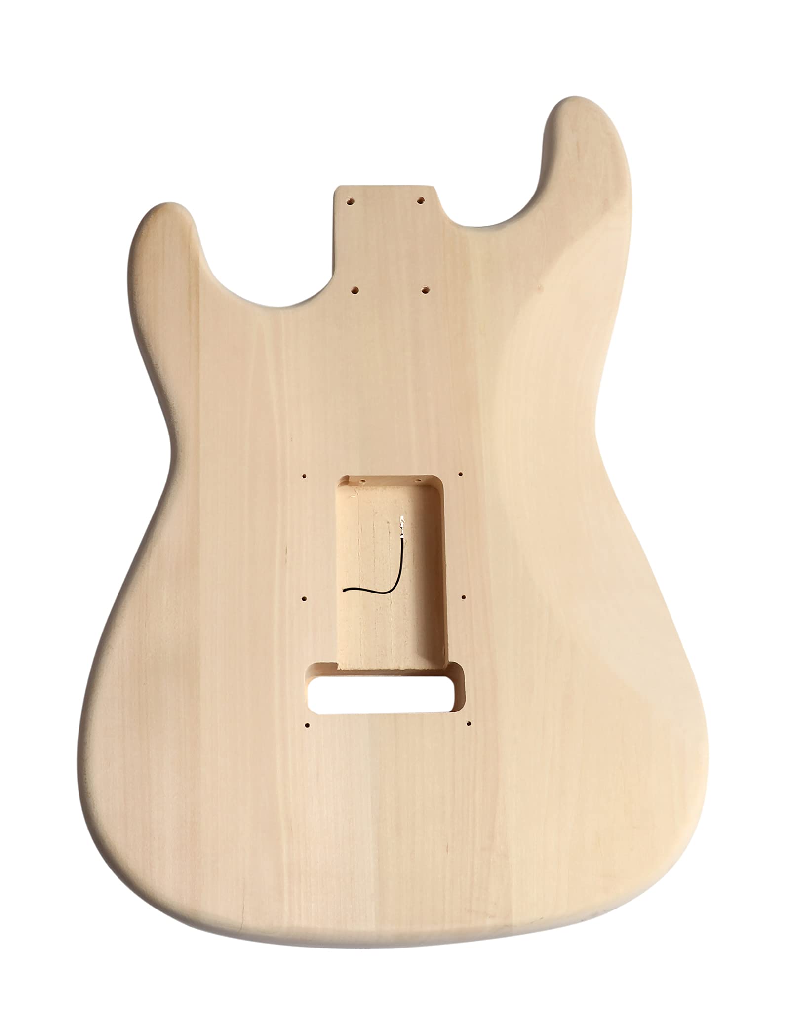 Fistrock DIY Electric Guitar Kit Beginner Kits 6 String Right Handed with Basswood Body Maple Neck Poplar Laminated Fingerboard Build Your Own Guitar.