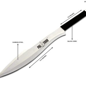 PAL 2000 KNIVES DAG-6031 Full Tang Handle Knife Custom Handmade 25 Inch High Carbon Steel Knife With Sheath